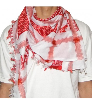 Arabische Saudi Red - Beduinen - Taschentuch Baumwolle - Neuheit