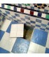 Fontaine de terrasse ou de jardin Mosaïque de carreaux de zellige mauresque andalou - Modèle Al karawi