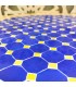 MESA DE MOSÁICO JARDIN TERRAZA PATIO - REDONDA - ZELLIGE- AZULEJOS FEZ - MODELO AGADIR DAUR