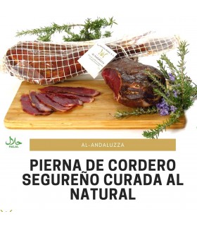 Halal Ham Leg of Segureño Lamb Naturally Cured HALAL Al-Andaluzza