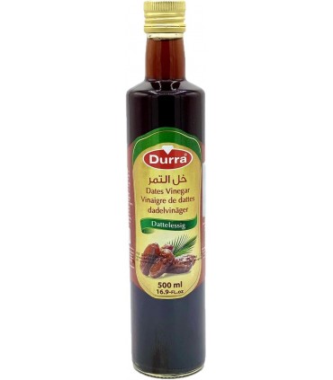 Vinagre de Dátil Durra: Exquisito Sabor en una Botella de Cristal de 500ml