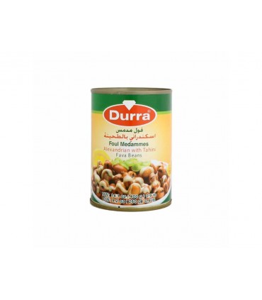 Saubohnen mit Sesampaste (Alexandria-Rezept) Durra Halal Foul Modammes – 400 g