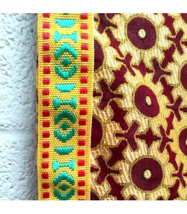 Tecido de parede marroquino Jaima 210cm x 150cm Decoração Loja de chá Restaurante Modelo Sahara