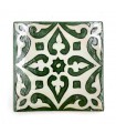 Carreau Mosaïque Andalouse Zellige Nazari 15x15 cm - Fait main - Modèle 93