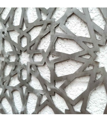 Arabisches Fenster – Arabisches Metallgitter – 60 x 34 cm – 3 mm Metall