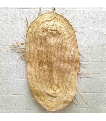 Tapis végétal marocain Hasira - Décoration artisanale et spirituelle pour votre maison