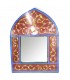 Decorative Andalusian Mirror - Handmade Vintage Style - Hak Model nº20 - 36 x 27 cm - Natural Cork Back