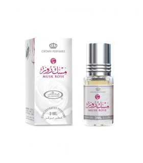 Parfum Rose Musquée d'Al-Rehab - 3 ml - L'élégance dans chaque goutte