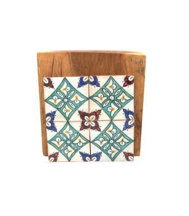 Al-Andalus - piastrelle artigianali 10cm - disegni vari - - modello 12