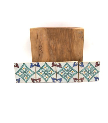 Al-Andalus - piastrelle artigianali 10cm - disegni vari - - modello 12