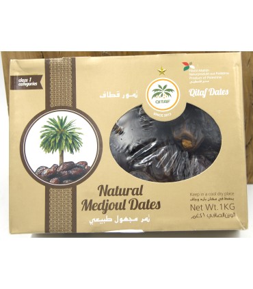 Natural Medjoul Dates - PALESTINIAN PRODUCT - JUMBO - QITAF