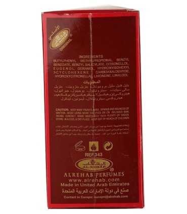 Rasha - Perfume Árabe em Spray - REHAB - Fragrância Feminina 6 ml