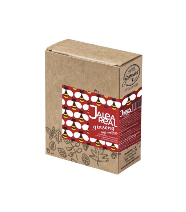 Jalea Real pura con Ginseng Rojo y Vitamna C - 20 Ampollas