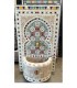 Fonte Mosaico Artesanal de Fez - Elegância Tradicional para o seu Espaço - 100 x 60 cm - Modelo DAR MULAWAN