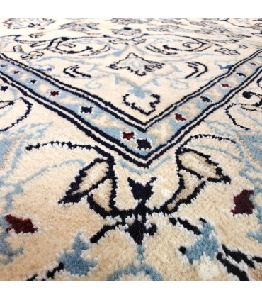 Tapis Persan Nain Tabas - Motif Floral Golestan - 204x125 cm