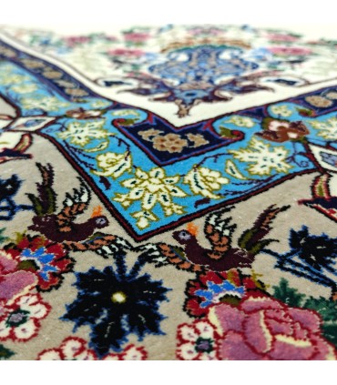 Isfahan Persian Rug Signed by Master Taryak Chi - Exclusive Design - 138x220 cm