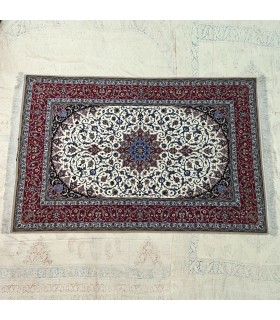 Tappeto persiano Isfahan firmato dal Maestro Hussein Daveri - 228x147 cm