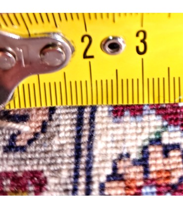 Alfombra Persa Isfahan Firmada por el Maestro Hussein Daveri - 228x147 cm