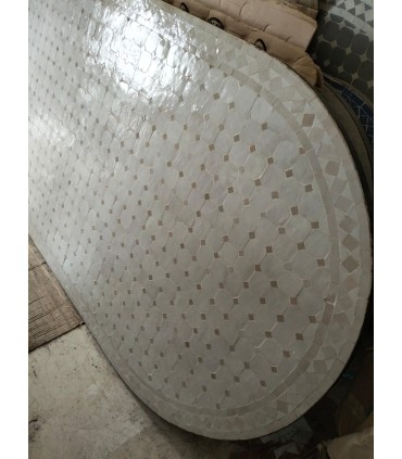Artisan Mosaic Table - Oval - Various Sizes and Colors Online