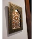 Engraved Brass Mirror - Moroccan Decoration Arabic Arch - MARRAKECH Model
