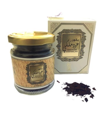 Encens arabe Bakhoor Oud Malaki - Parfum authentique