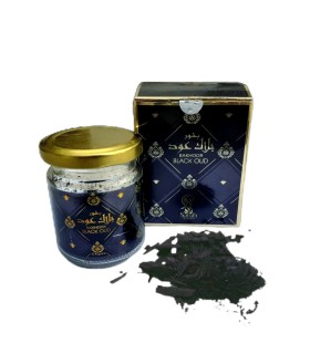 Incenso arabo Bakhoor Black Oud - Fragranza Autentica