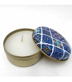 Velas aromáticas con elegantes diseños arabes