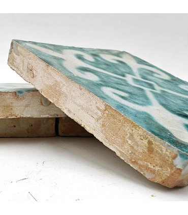 Azulejo Andalusí - Zellige Mosaico Nazari - 10 x 10cm - Artesanal - Modelo 07