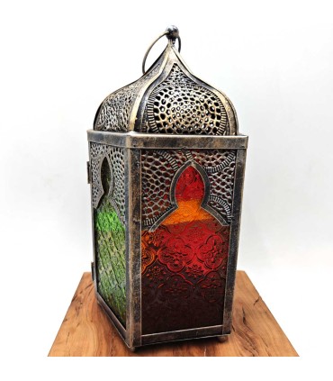 Candil Árabe Calado - 31 cm x 16 cm - Modelo 986