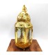 Arab Openwork Lantern - Gold - 17 cm x 9 cm - Model 009