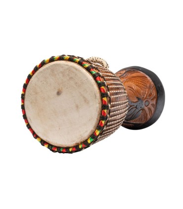 Handgefertigte afrikanische Djembe aus Senegal - Schlagzeugtrommel