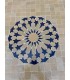 Mesa Mosaico 100 cm - Granado Estrella Alhambra - Modelo Generalife Abiad