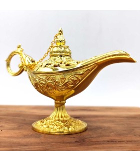 Vintage Aladdin Golden Lamp - Stainless Steel - Farha 1 Model - 3 Sizes