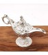 Vintage Aladdin Silver Lamp - Stainless Steel - Farha 2 Model - 3 Sizes