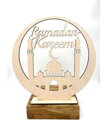 Celosía Cuadro Ramadán Kareem - Modelo Alhilal