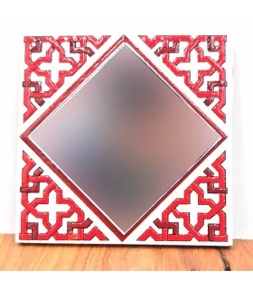 Carreau Miroir Style Alhambra - Décoration Élégante, Modèle Patio des Myrtes