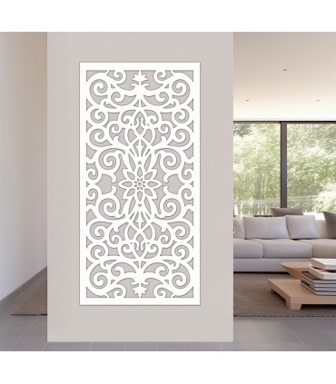 Floral Divider Screen - 240 x 120 cm