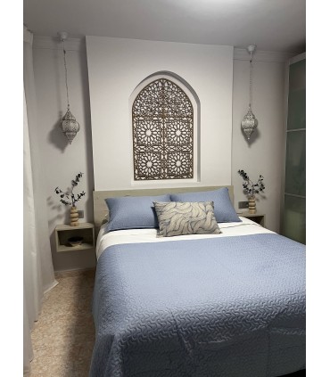 Janela em treliça árabe - Bab Alhambra Modelo - 100 x 60 cm