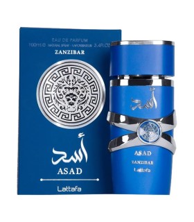 Asad Zanzibar da Lattafa: Espírito Aventureiro e Oriental para Cavalheiro - 100 ml