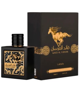 Qaed Al Fursan de Lattafa: Elegância Aromática e Caráter Intenso para Homens - 100 ml