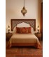 Cama Árabe com Cabeceira 160cm - Madeira - Modelo Bab Ayouba