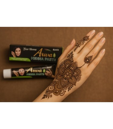 Rohr Tattoo Henna schwarz - mix bereit - Tattoo - Qualität