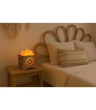 Himalayan Salt Lamp Arabic Decoration - MILHUN Model