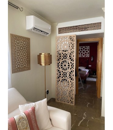 Laser Cut Wood Lattice - 60 x 30cm - Samai Model