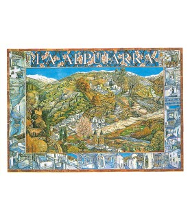 POSTER de La Alpujarra de Grenade et Almería - Orgiva Soportujar Pampaneira