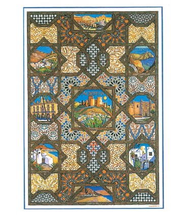 POSTER - Stadt Almería - Alcazaba - Landschaften