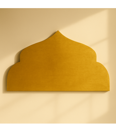 Cabeceira de Cama em Madeira - Treliça Andaluza - Geometria Mourisca - Várias Cores - Design Kaus