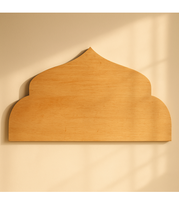 Tête de lit en bois - Treillis andalou - Géométrie mauresque - Différentes couleurs - Design Kaus