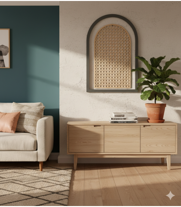 FENÊTRE DÉCORATIVE - CELOSIA ARABIC - MODÈLE Najma Nafila - 112 x 63cm x 4mm