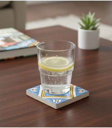 Azulejo Andalusí - Zellige Mosaico Nazari - 10 x 10cm - Artesanal - Modelo 79